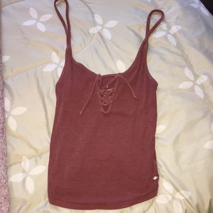 AEO First Essentials Dark Pink Tank Top 🌸